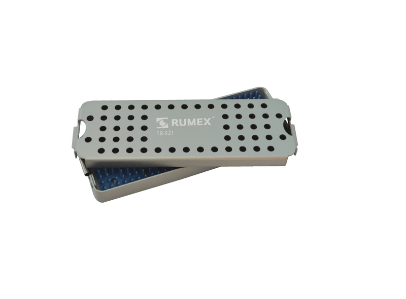 Aluminum Sterilization Tray with Silicone Mat