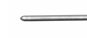 423R 9-010S Bowman Lacrimal Probe, Size 0000-000, Length 133 mm, Stainless Steel