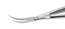 169R 11-062S McPherson-Vannas Curved Iris Scissors, Sharp Tips, 8.00 mm Blades, Round Handle, Length 85 mm, Stainless Steel