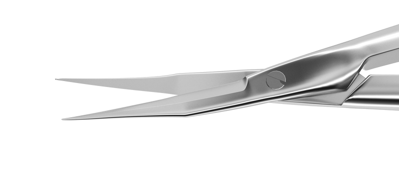 393R 11-125S Westcott Type Stitch Scissors, Gently Curved, Sharp tips, 16.00 mm Blades, Flat Handle, Length 120 mm, Stainless Steel