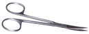 398R 11-101S Knapp Curved Strabismus Scissors, Ring Handle, Length 115 mm, Stainless Steel