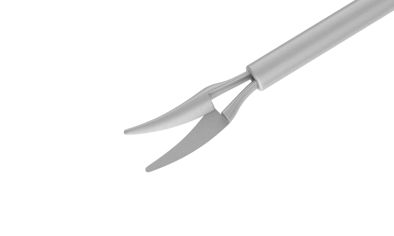 Side Curved Vitreoretinal Scissors