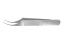 999R 4-050S Colibri Corneal Forceps, 0.12 mm, 1x2 Teeth, Flat Handle, Length 84 mm, Stainless Steel