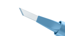 700R 6-10/6-0501 Side-Port Diamond Knife, 45° Single-Edge Blade, 0.60 mm, Length 120 mm, Straight Titanium Handle