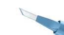 210R 6-10/6-052 Side-Port Diamond Knife, 45° Double-Edge Blade, 1.00 mm, Straight, Length 120 mm, Titanium Handle