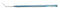 604R 13-052 Castroviejo Cyclodialysis Spatula, 0.75 mm x 10.00 mm Blades, Length 124 mm, Round Titanium Handle