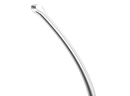 432R 20-2071 ReLEx Smile Double Lenticule Spatula (Blunt Spoon and Shortened Flat Spatula), Length 129 mm, Round Titanium Handle