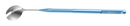 529R 16-060 Wells Enucleation Spoon, Length 145 mm, Round Titanium Handle